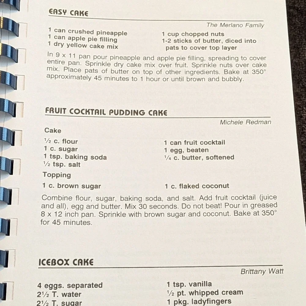 Orlando Florida Vintage 2001‎ University High School Community Recipes Orlando